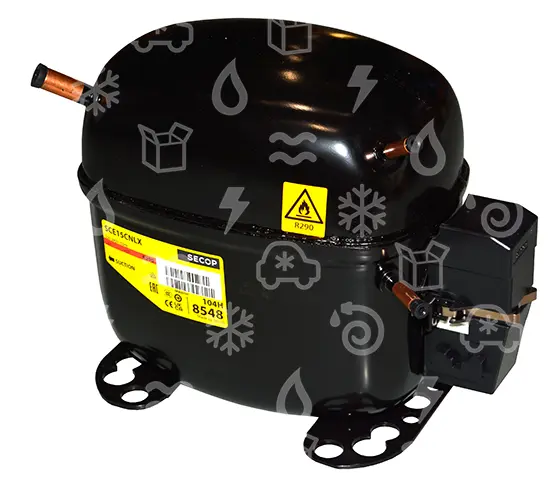 kompresor SECOP / DANFOSS SCE15CNLX, LBP- R290, 220-240V, 50Hz